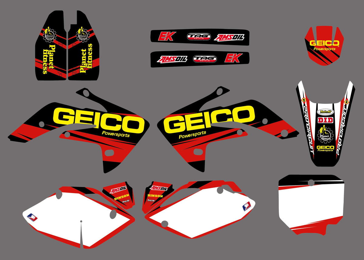 Kit Déco HONDA CRF 150 2007-2018 GEICO