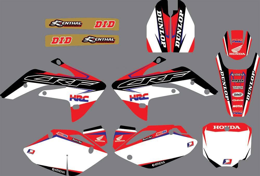 Kit Déco HONDA CRF 150 2007-2018 RED