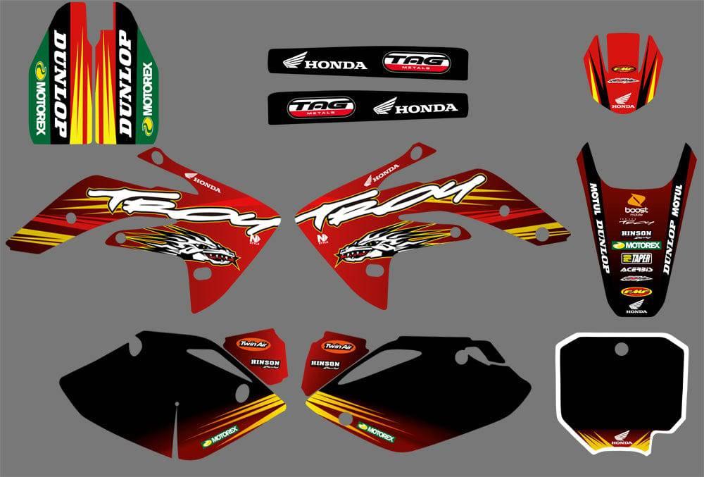 Kit Déco HONDA CRF 150 2007-2018 TROY