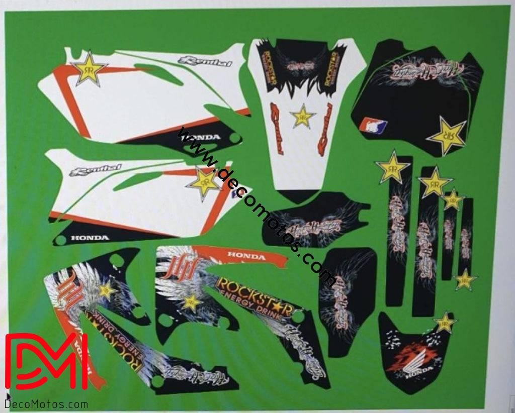 Dekor-Kit HONDA CRF 250 2010 ROCKSTAR #1