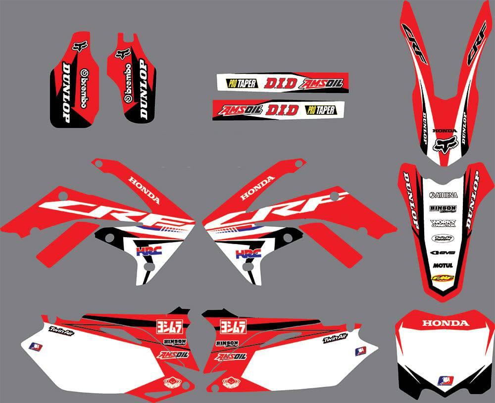 Kit déco HONDA CRF 250-450 (2009-2012) ORIGINE #2