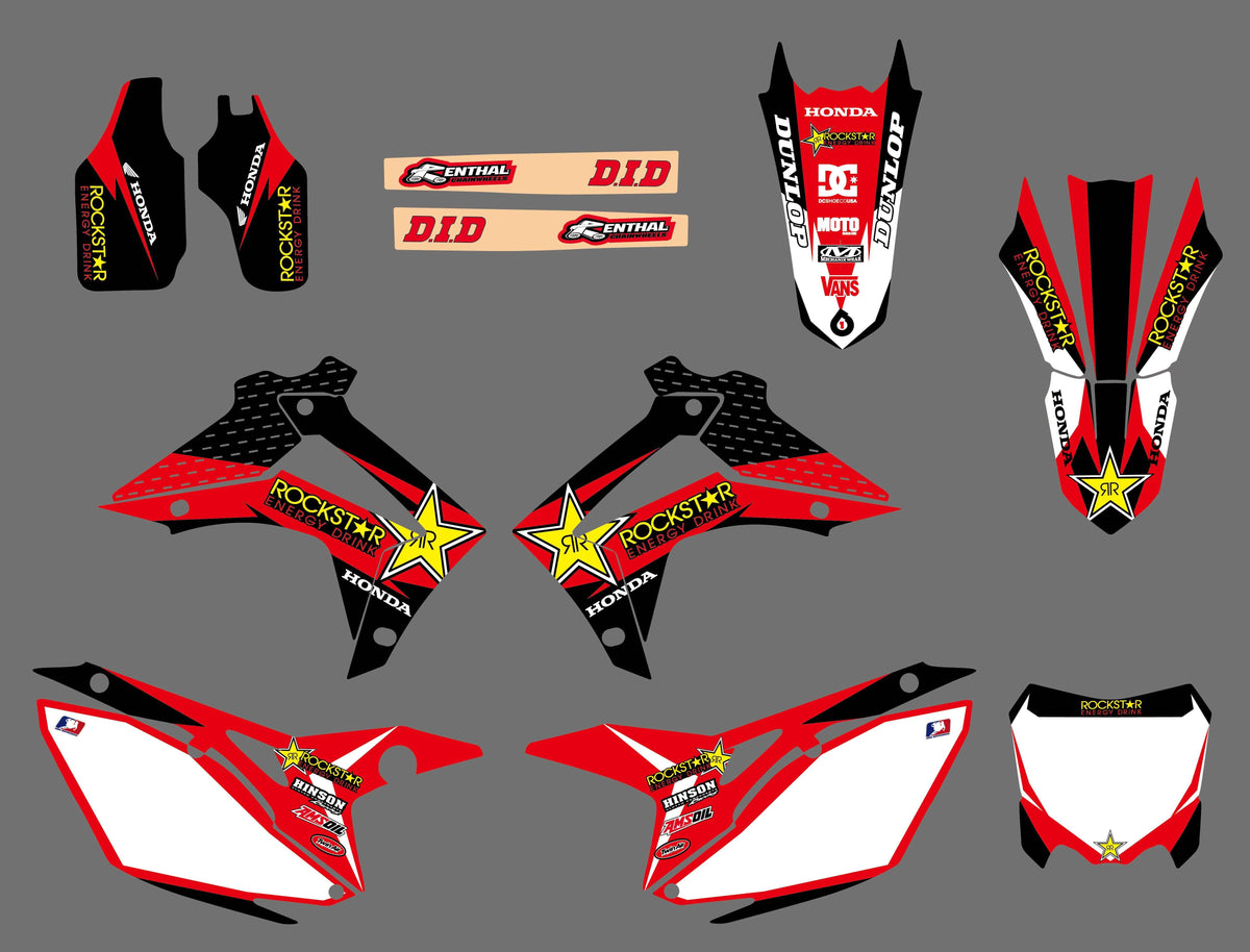 graphics kit HONDA CRF 250-450 2013-2016 ROCKSTAR