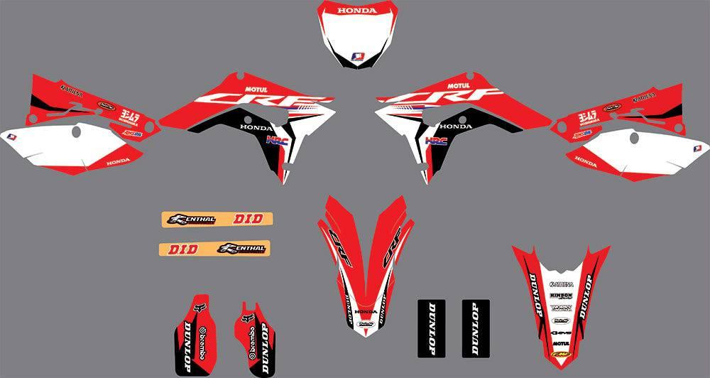 Kit déco HONDA CRF 450 2017-2020 CRF 250 2018-2021 - ORIGINE