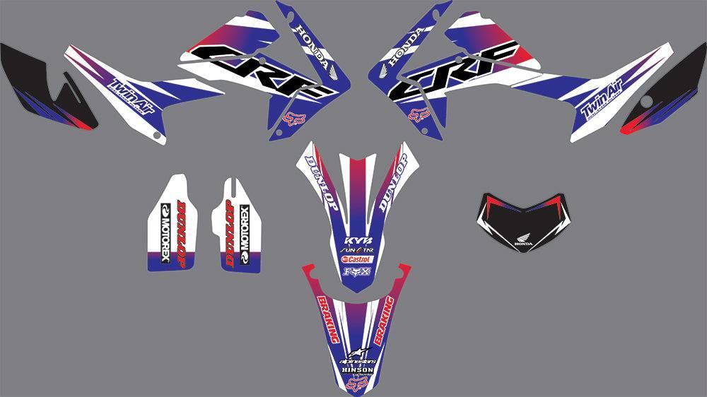 Kit Déco BLUE - HONDA CRF 250 L 2012-2018