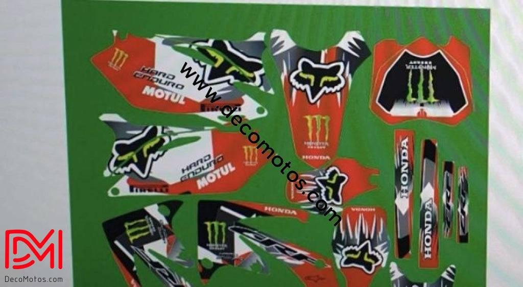 Dekor-Kit HONDA CRF 450 2010 FOX