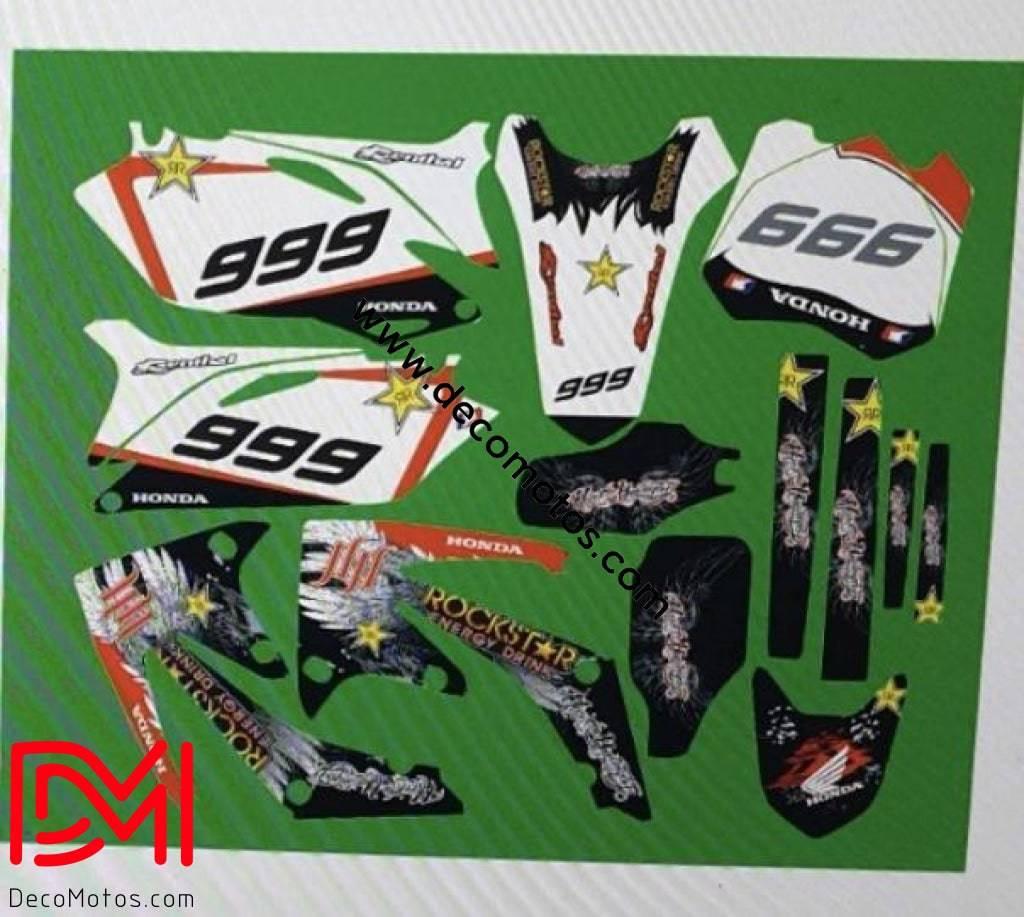 Graphics kit HONDA CRF 450 2010 ROCKSTAR #999