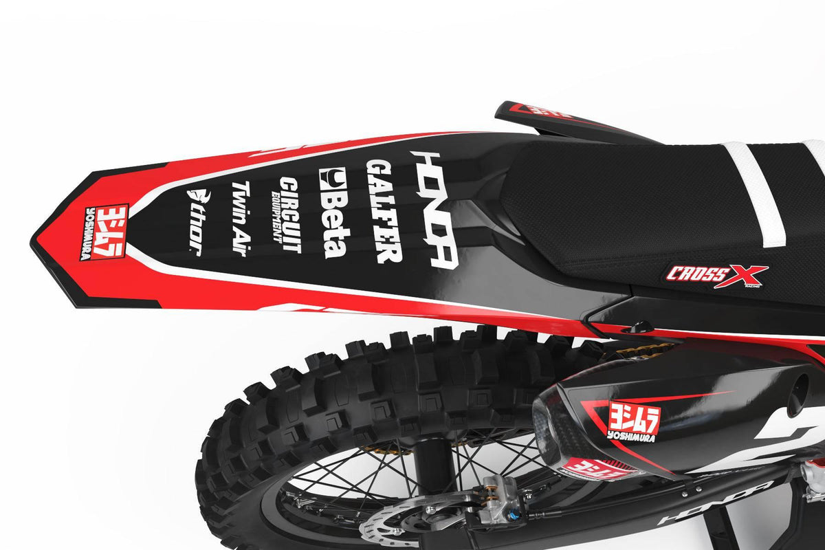 kit gráfico HONDA CRF ROJO