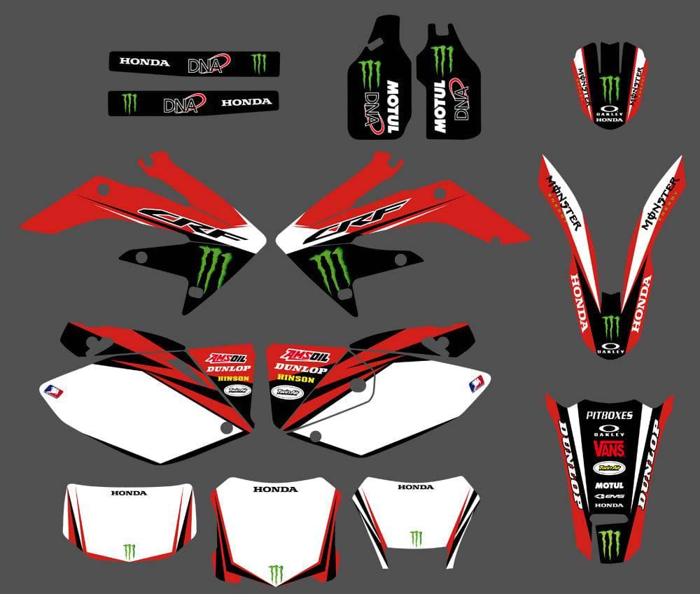 graphics kit HONDA CRF250X 2004-2016 - MONSTER