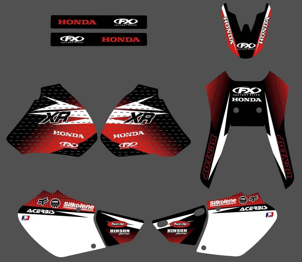 graphics kit HONDA XR 250-400 1996-2004