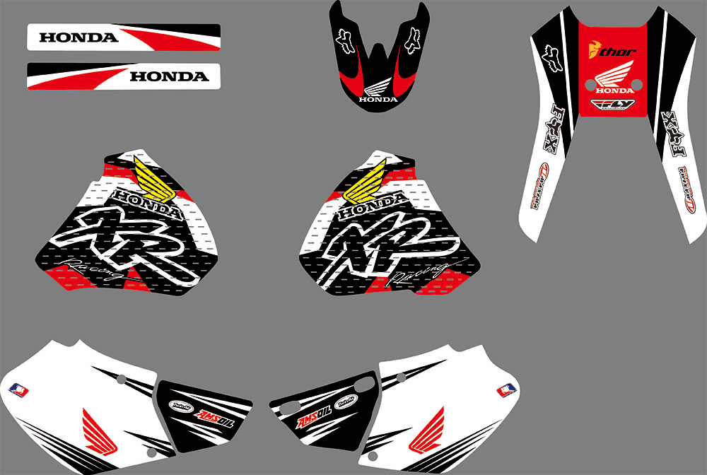 Dekor-Kit HONDA XR 250-400 1996-2004 ORIGINAL