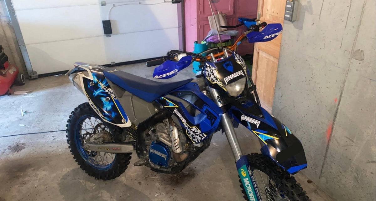 Dekor-Kit HUSABERG FE/FS 390-450-570 SCHWARZ