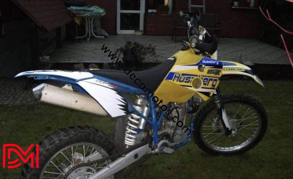 Dekor-Kit HUSABERG FE450 2005 - GELB #2