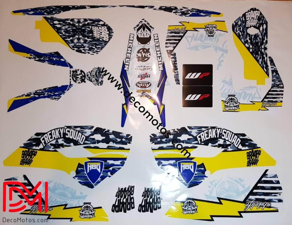 Dekor-Kit HUSABERG TE ab 2013 FREAKY