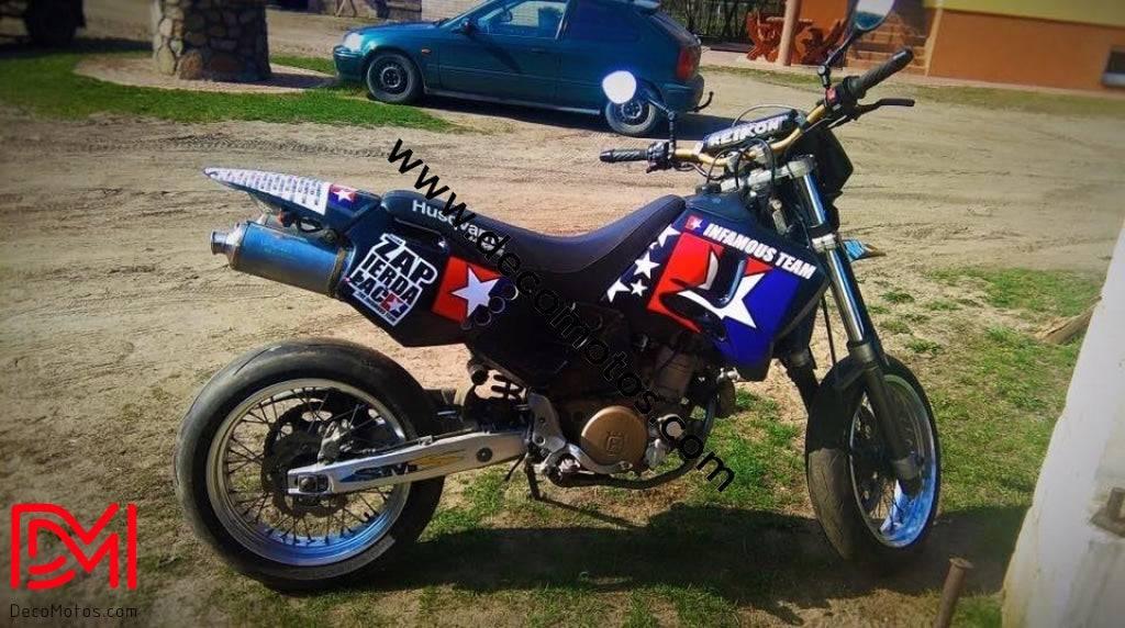 Kit de adhesivos HUSQVARNA 610 SM 1999-2005