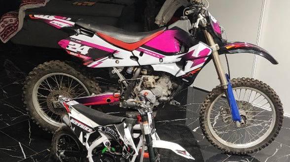 Kit Déco Husqvarna SMS / WR / CR / TE Après 2006 - SUN