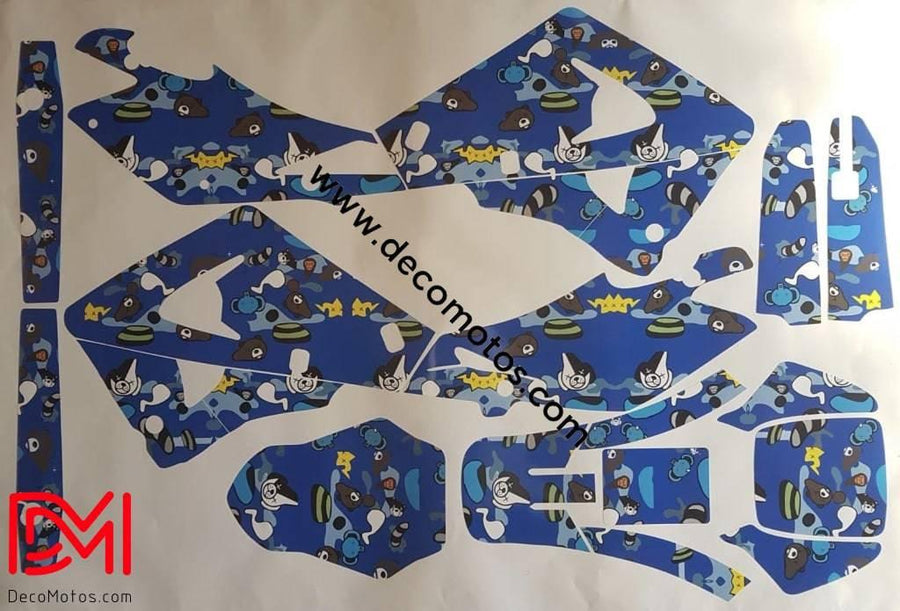 Kit grafiche HUSQVARNA WR / TE / SM / CR / TC 2000-2005 - BLUE