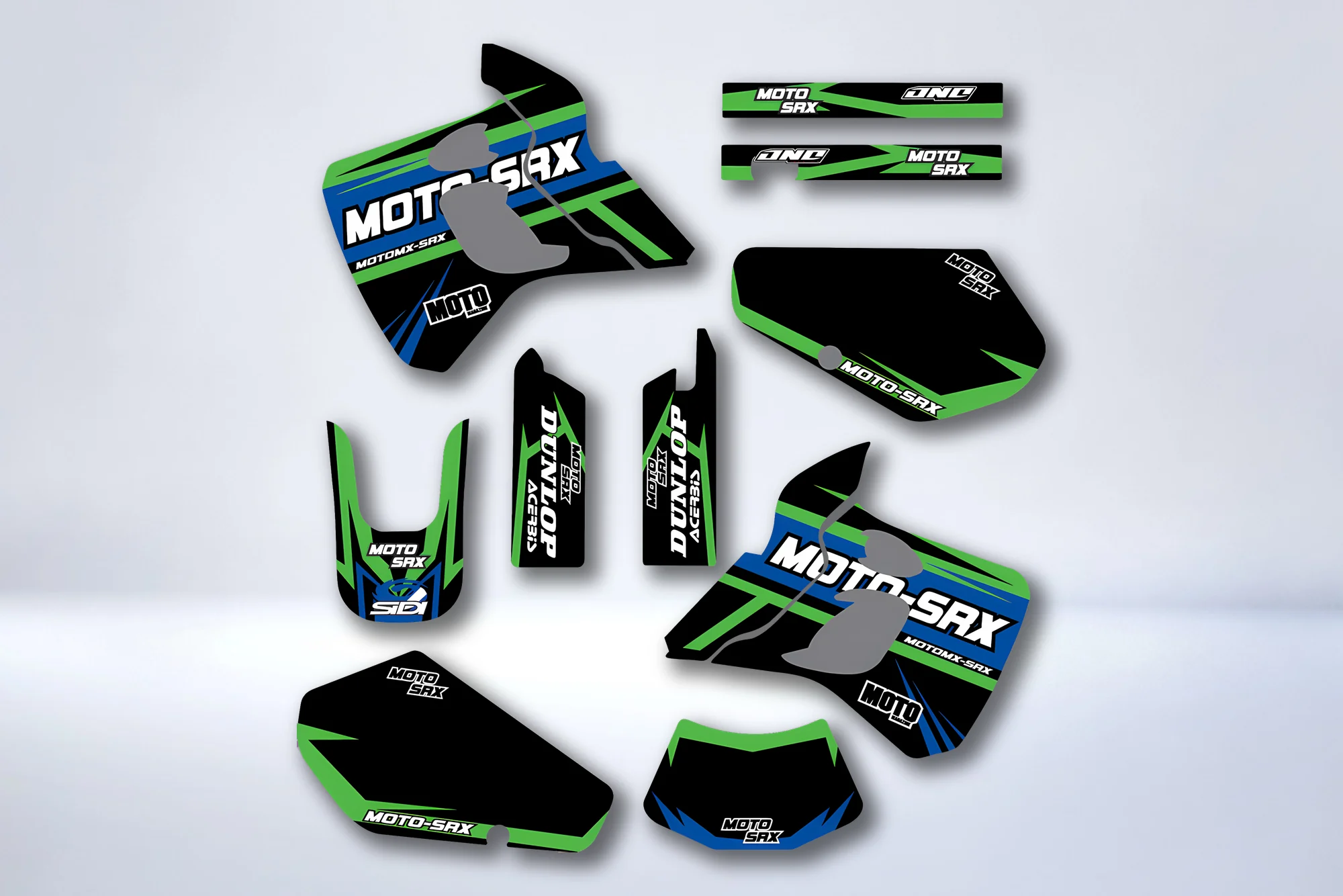 Custom KAWASAKI KDX 1991-1994 graphics kit | DecoMotos Custom KAWASAKI KDX 1991-1994 graphics kit | DecoMotos