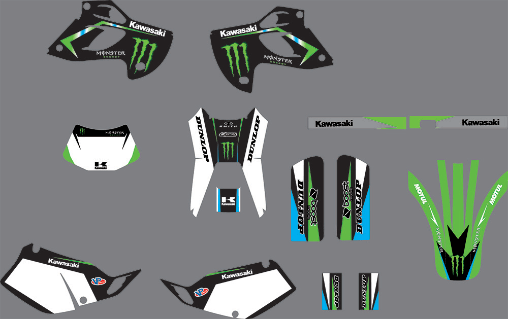 Kit Deco KAWASAKI KLX 250 1993-2007