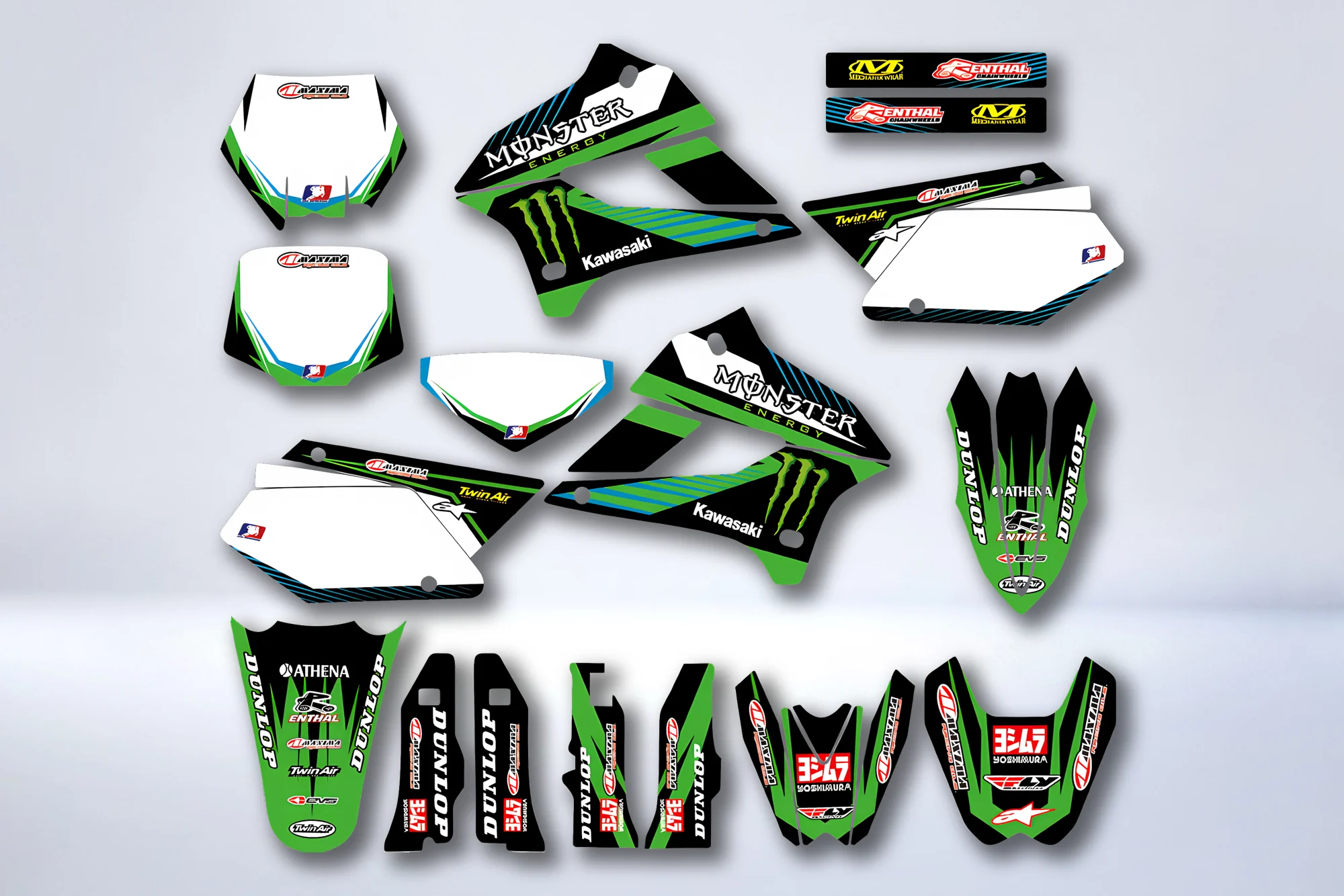 Graphics kit KAWASAKI KLX 250 2008-2018 MONSTER