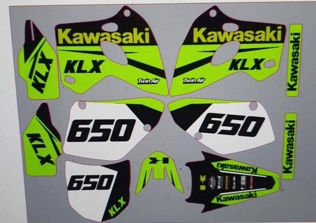 kit grafiche KAWASAKI KLX 650