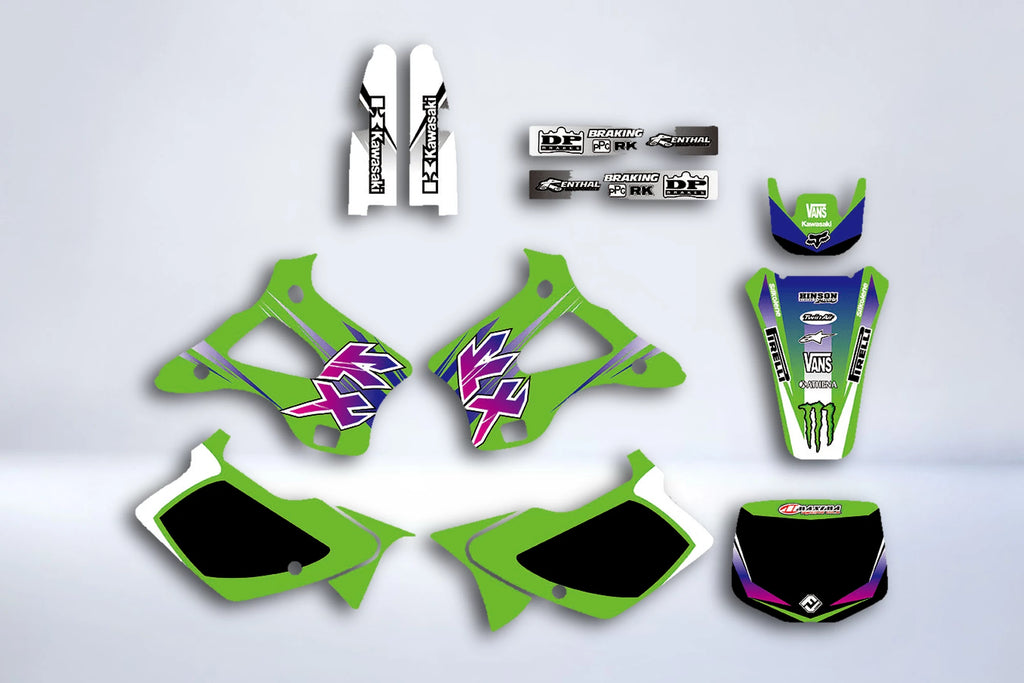Custom Kawasaki decoration kits graphics kit | DecoMotos