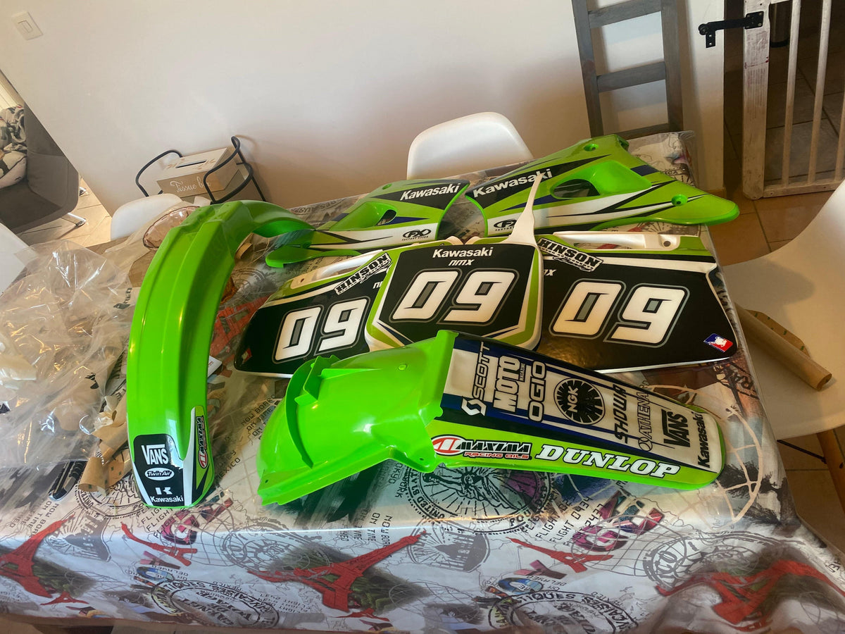 Kit déco KAWASAKI KX 125-250 1994-1998 ORIGINE #2