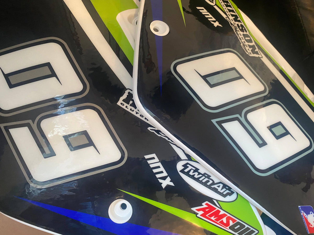 Kit déco KAWASAKI KX 125-250 1994-1998 ORIGINE #2