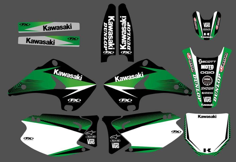 graphics kit KAWASAKI KX 125-250 2003-2012 - ORIGINAL #2