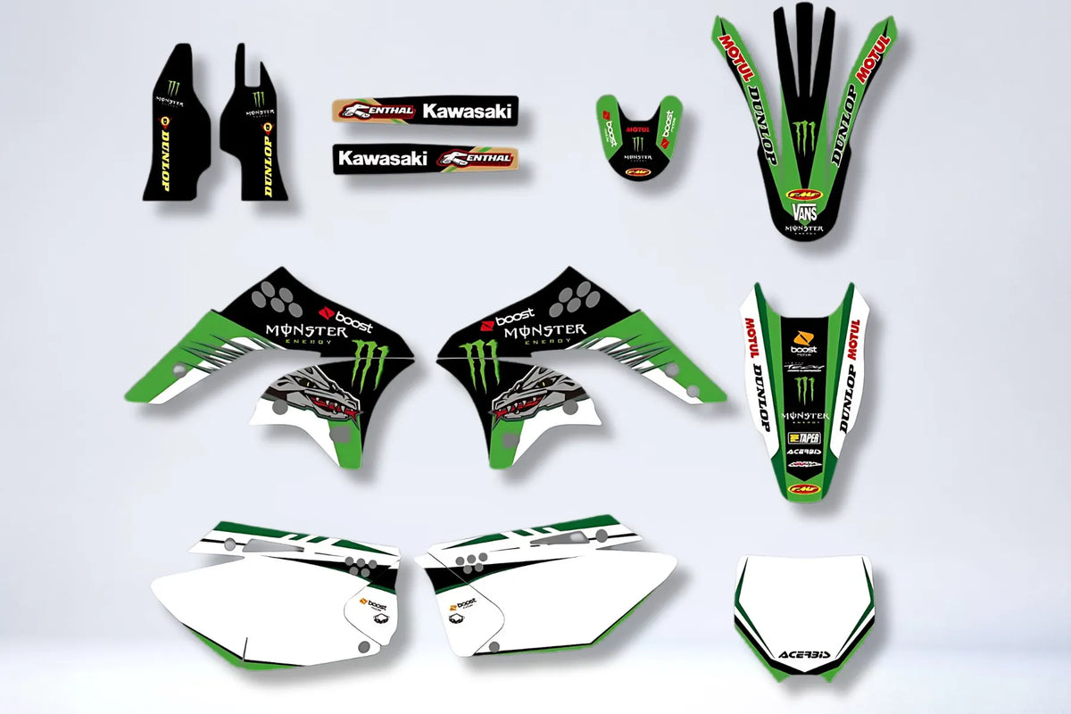 Kit Déco KAWASAKI KXF 250 2006-2008 - MONSTER