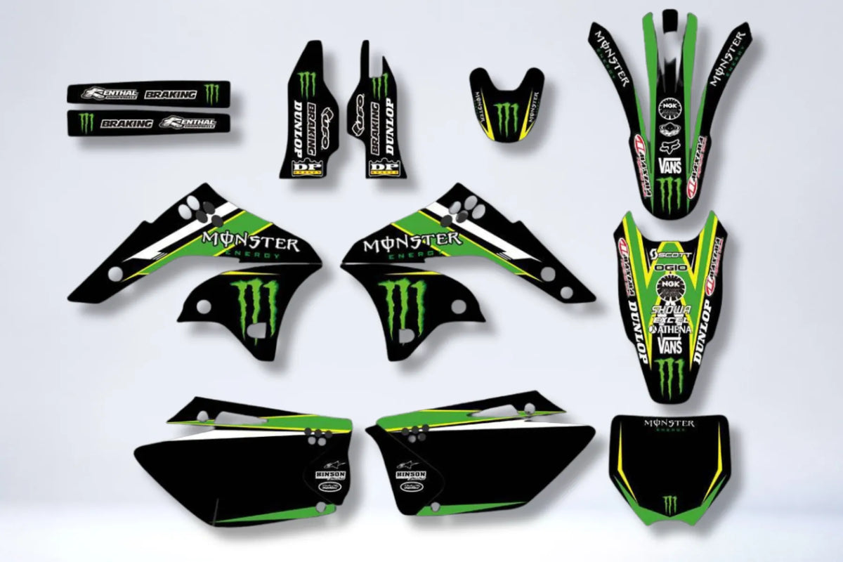 Kit Déco KAWASAKI KXF 250 2006-2008 - MONSTER #4