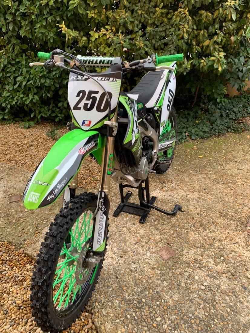 Kit Déco KAWASAKI KXF 250 2009-2012 ORIGINE