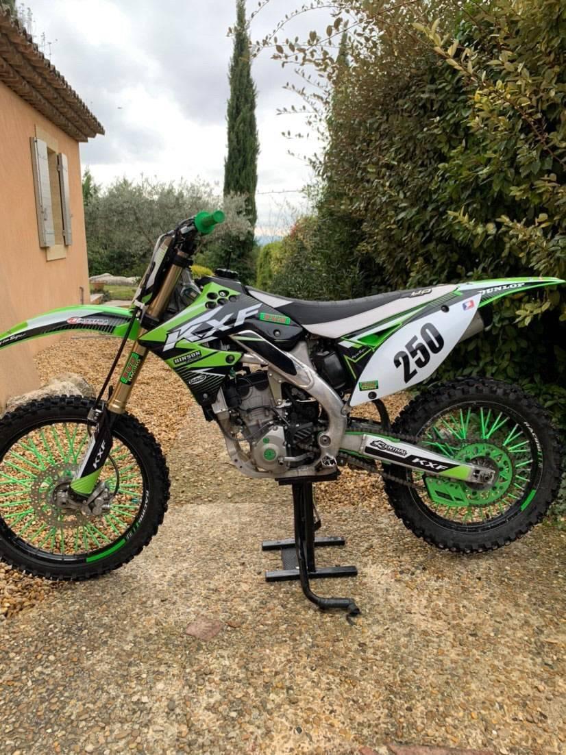 Kit Déco KAWASAKI KXF 250 2009-2012 ORIGINE