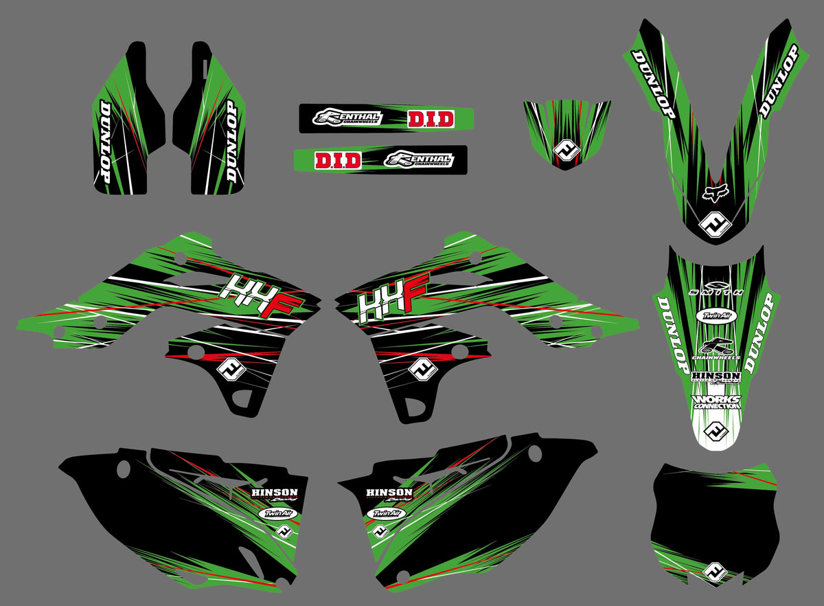 Kit Déco KAWASAKI KXF 250 2013-2016 HHF
