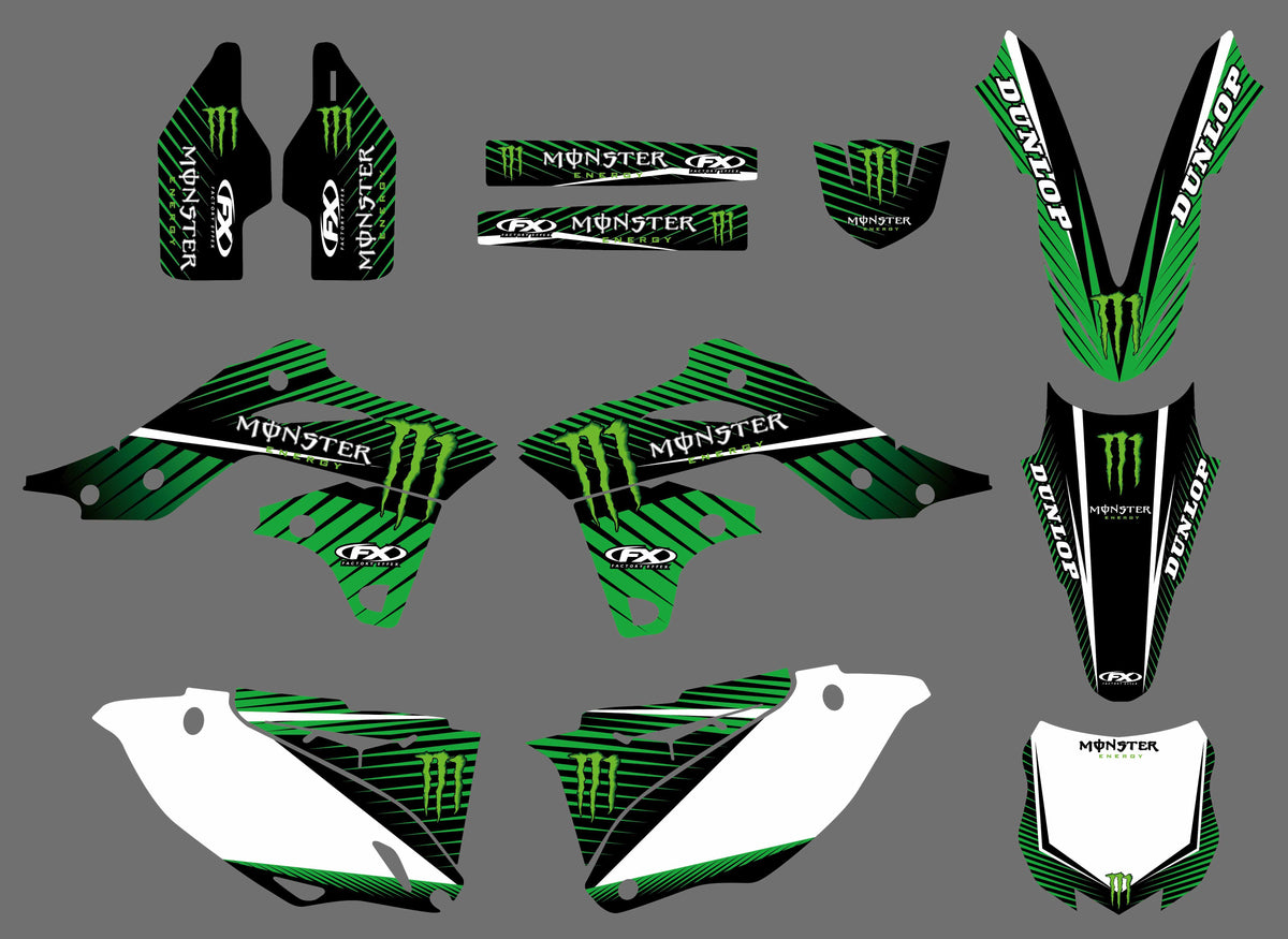 Kit Déco KAWASAKI KXF 250 2013-2016 MONSTER #2