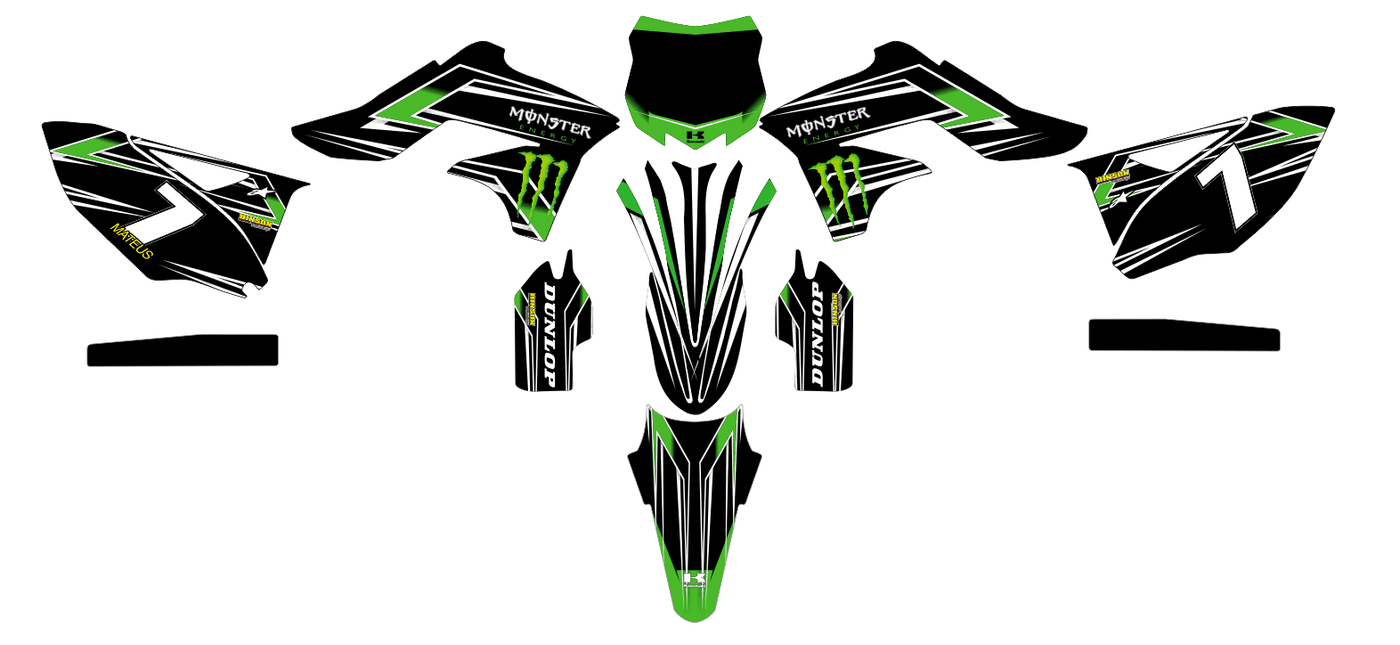 Dekor-Kit KAWASAKI KXF 250 2014