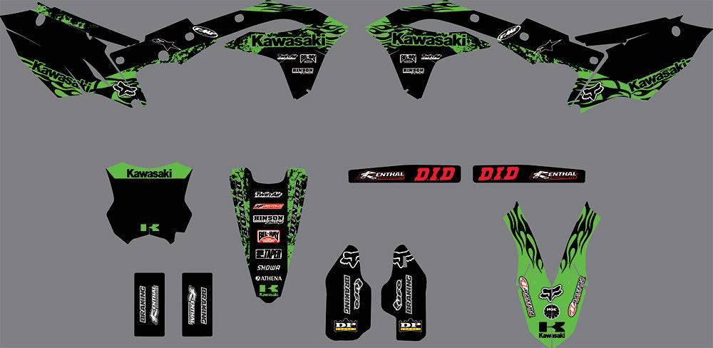 Kit Déco KAWASAKI KXF 250 2017-2020 URBAN