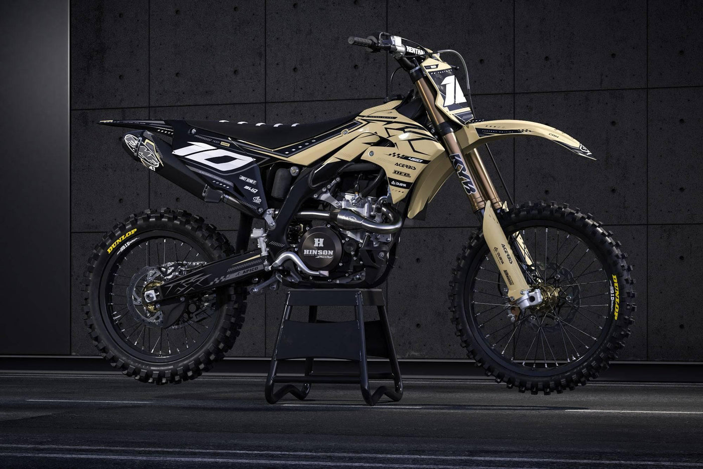 Kit Déco Kawasaki KXF 250 2021-2024 & KXF 450 2019-2023 - REPLICA