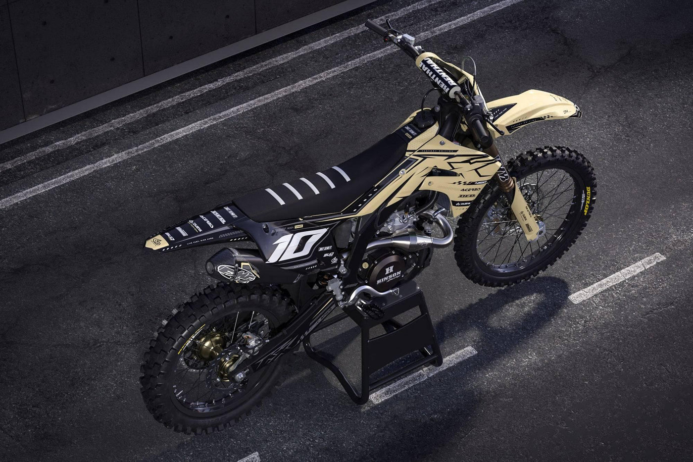 Kit Déco Kawasaki KXF 250 2021-2024 & KXF 450 2019-2023 - REPLICA