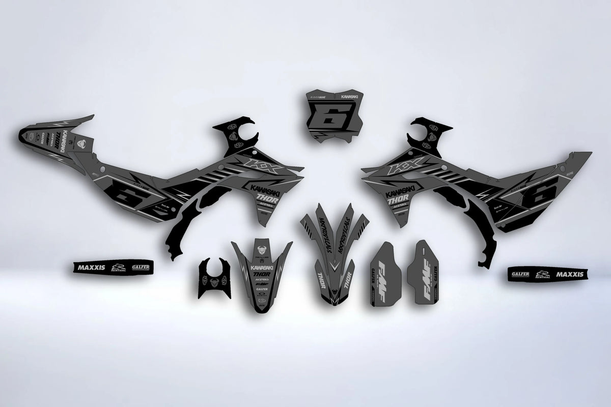 graphics kit KAWASAKI KXF 250 2025 & KXF 450 2024-2025 - GRIPTOR