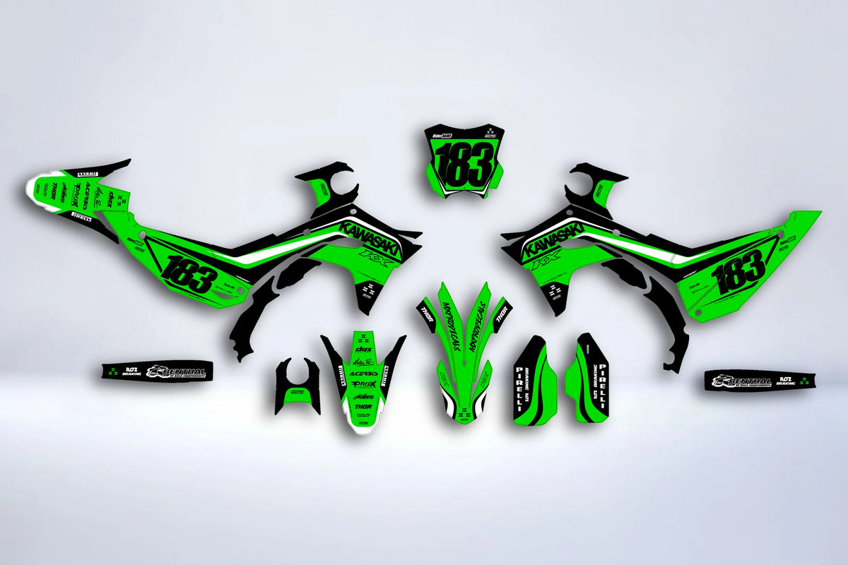 graphics kit KAWASAKI KXF 250 2025 & KXF 450 2024-2025 - VORPAX