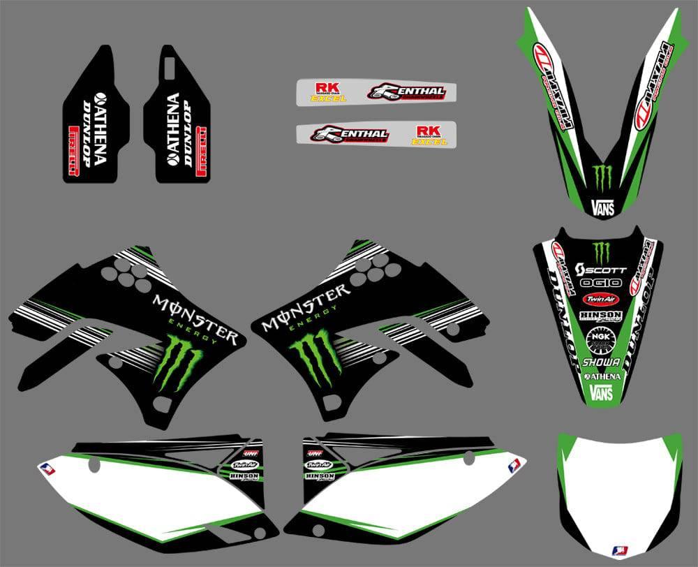 Kit Deco KAWASAKI KXF 450 2009-2011 MONSTER #3