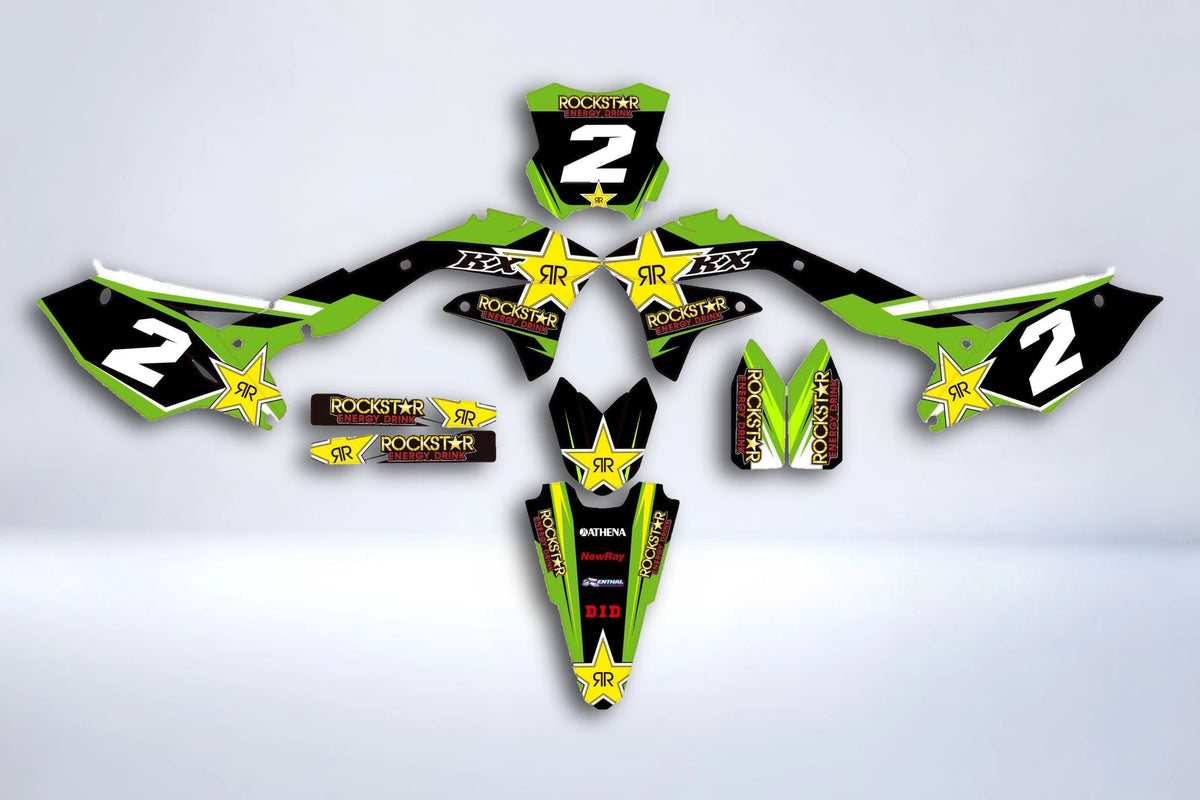 graphics kit KAWASAKI KXF 450 2016-2018 ROCKSTAR