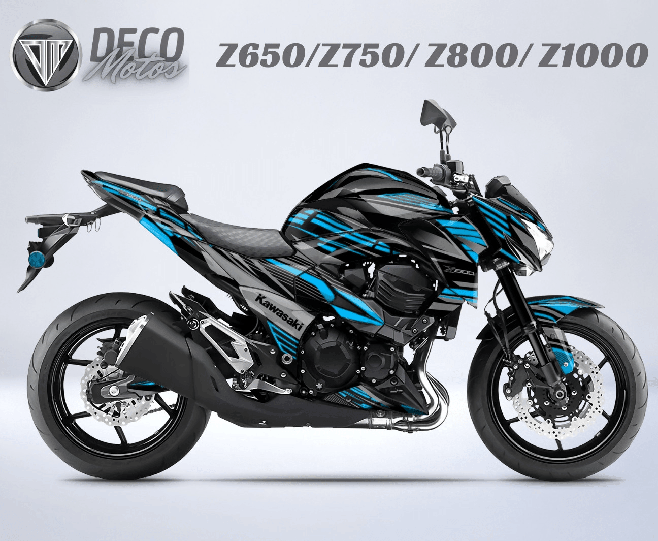 KAWASAKI Z650/Z750/Z800/Z1000 graphics kit - RUDE