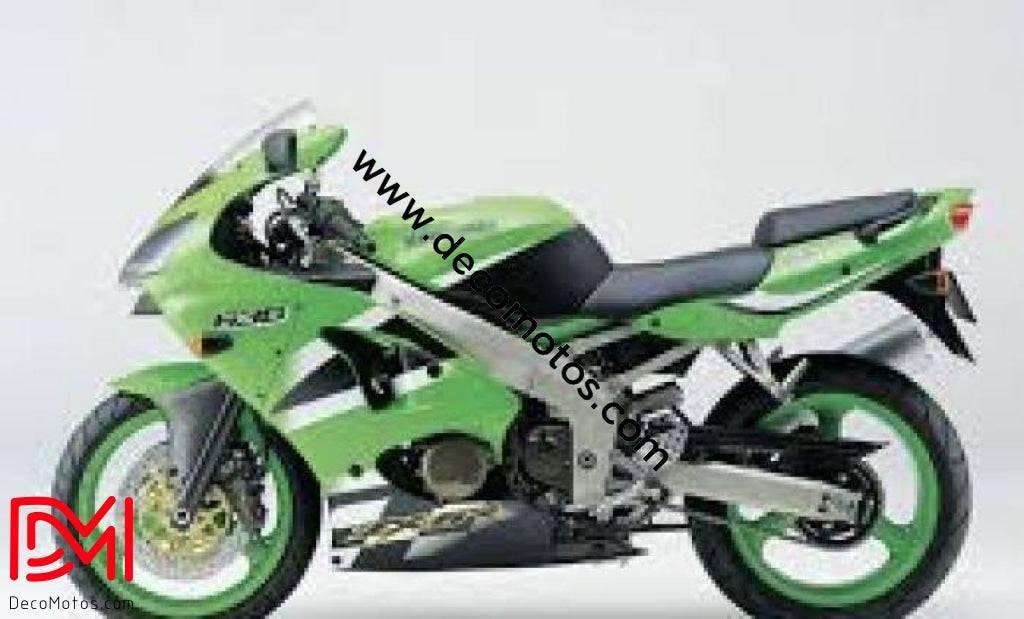 Kit déco Kawasaki NINJA ZX-6R 2002 - ORIGINE
