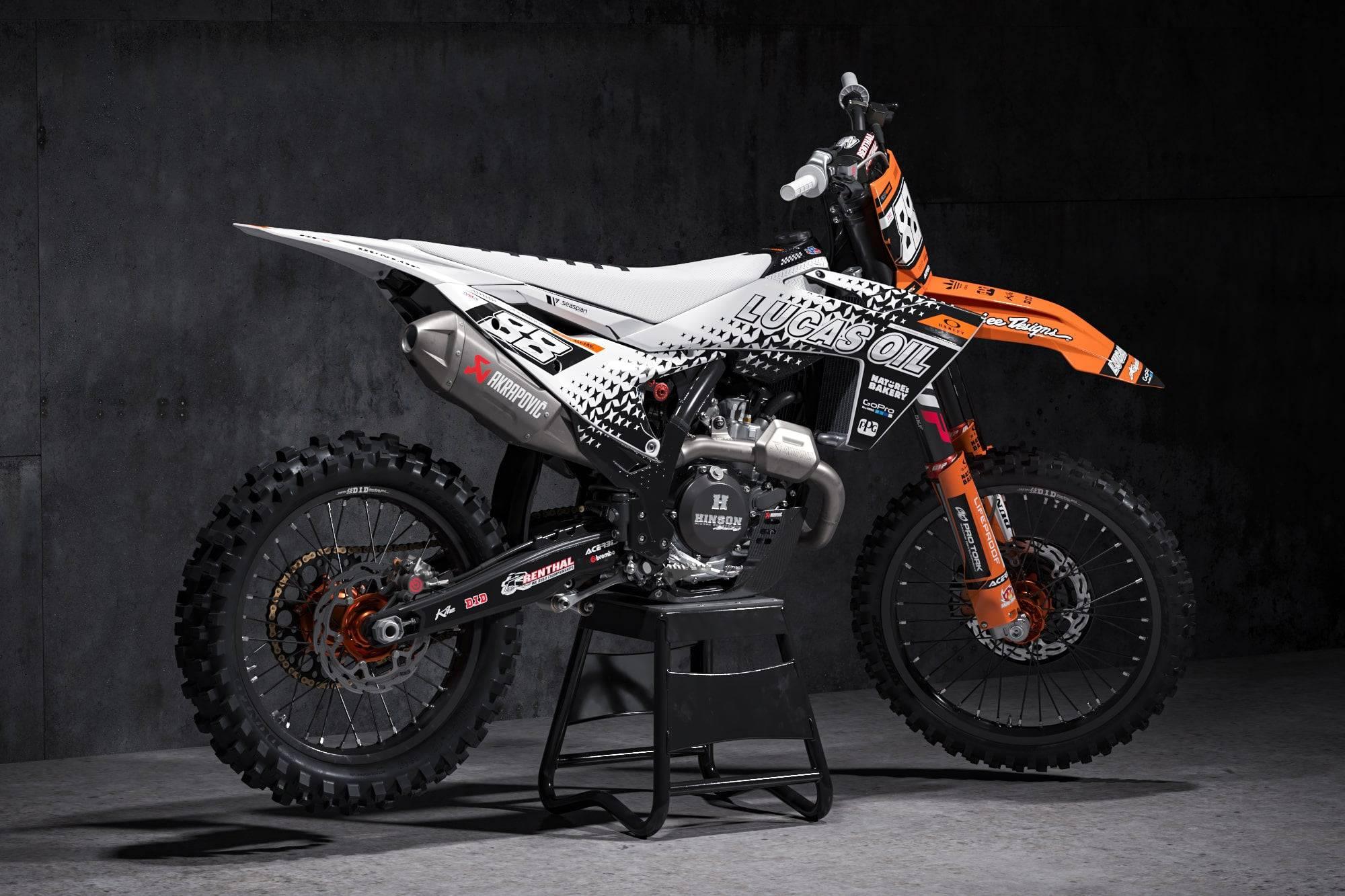 KTM EXC EXC-F SX SX-F 2023-2025 Deco Kit Glow - Main Image