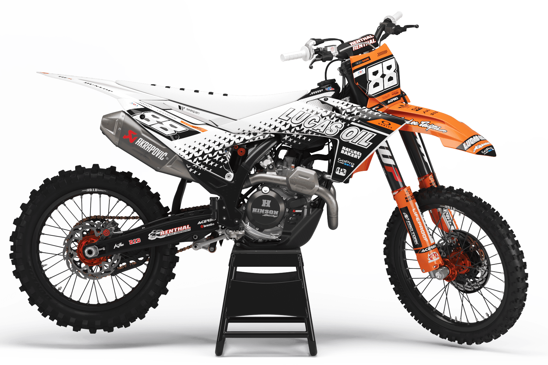 KTM EXC EXC-F SX SX-F 2023-2025 Deco Kit Glow - Main Image