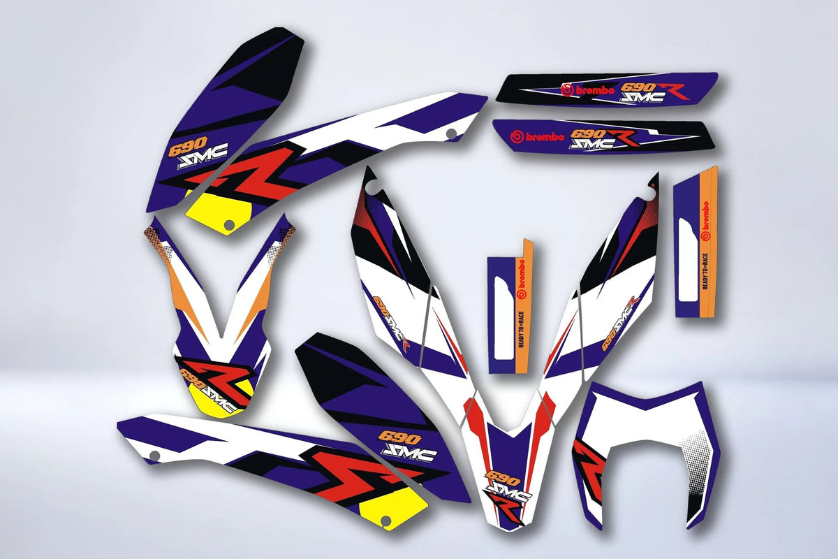 Kit Déco KTM 690 SMC 2008-2011 RB #3