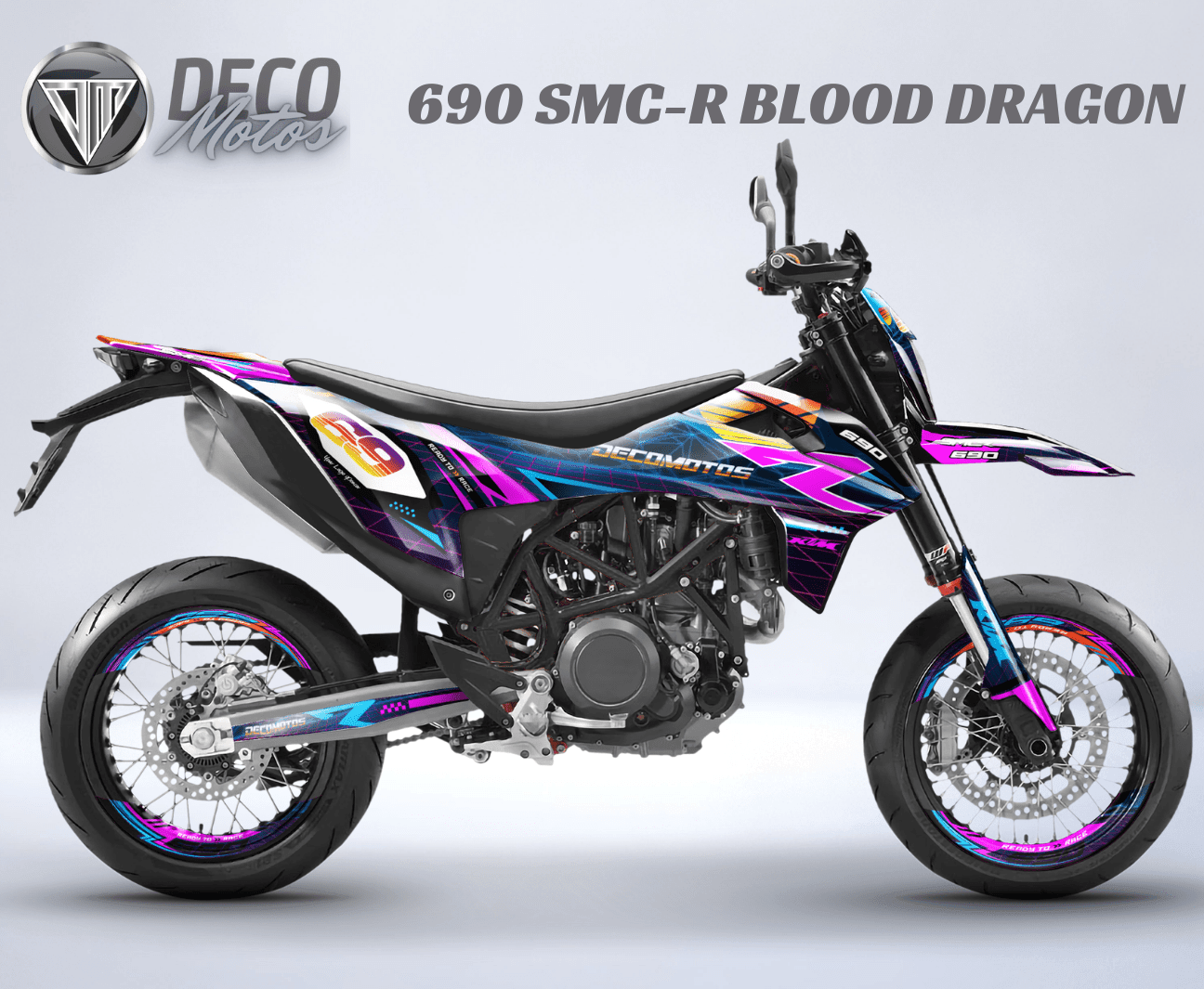 2020 Ktm Supermoto Ktm 690 Smc R Pareri Graphics Kit Suitable For