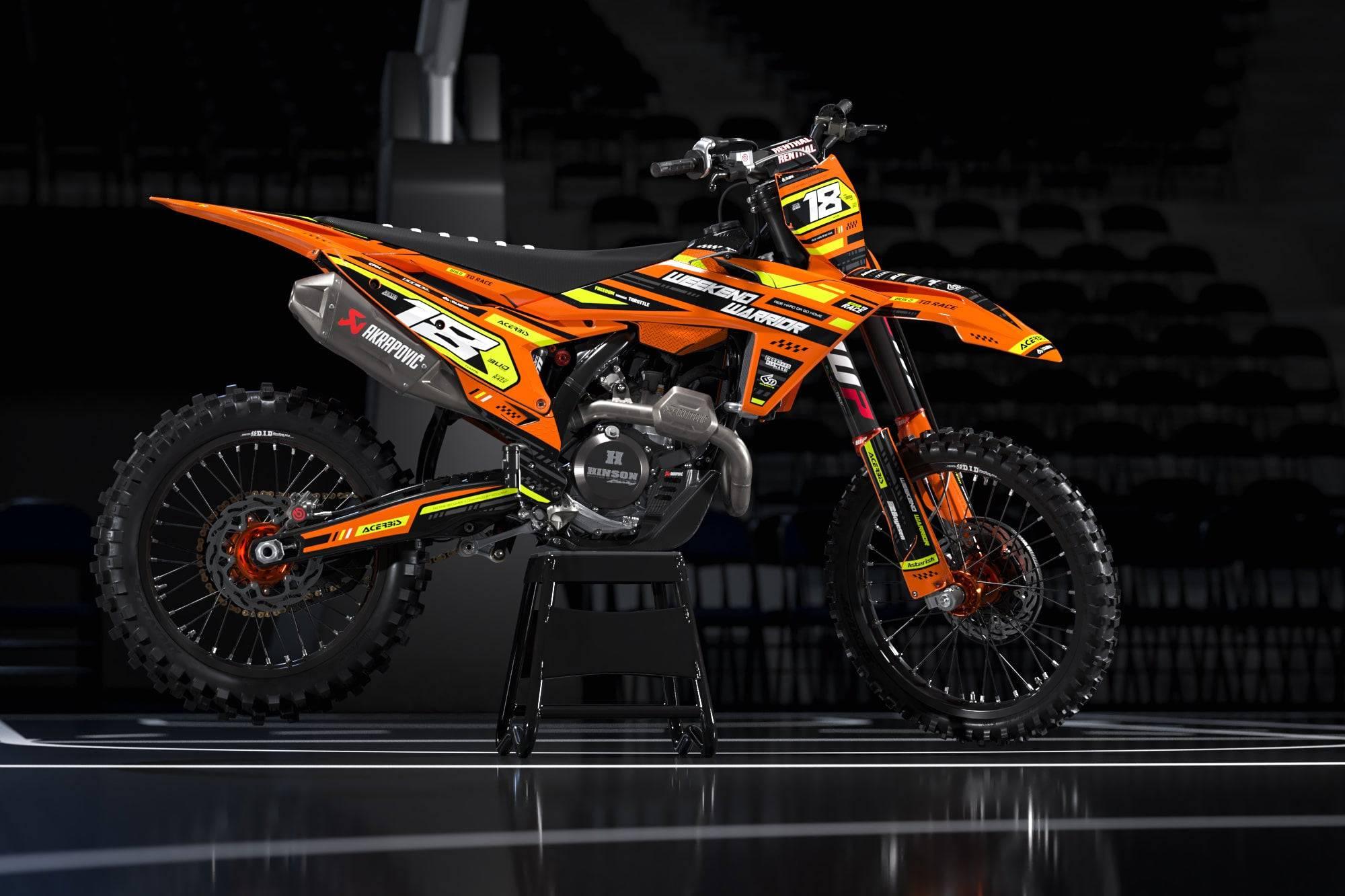 HOT Decal Super Moto Ktm 250 KTM EXC EXC-F SX SX-F 2023