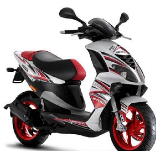 Piaggio NRG Factory RED decoration kit - Main Image